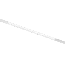 Трековый линейный светильник Ambrella light GL4500 WH белый IP20 18W 3CCT 3000-6000K SMART 48V 24° 328*22*25