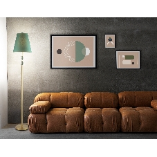 Светильник Ambrella light LH75059 BS/GN латунь/зеленый E27 max 60W D300*1550