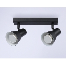 Светильник Ambrella light TA13117/2 BK/WH черный/белый GU10/2 max 12W 350*85*150