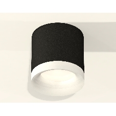 Светильник Ambrella Light XS7402034 SBK/FR черный песок/белый матовый MR16 GU5.3 (C7402, N7165)