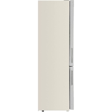Холодильник Maunfeld MFF200NFBG Inverter бежевый двухкамерный 271/106 л морозилка снизу, No Frost
