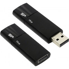 Флешка USB Silicon Power USB 16Gb Ultima U05 SP016Gb,UF2U05V1K USB 2.0, черный