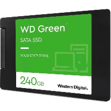 Накопитель SSD WD Green WDS240G3G0A, 240Gb, SATA III, 2.5
