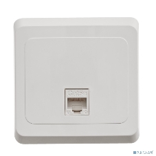Розетка О/У компьютерная RJ45 ЭТЮД О/У белый кат.5E KOMA-001B Schneider Electric
