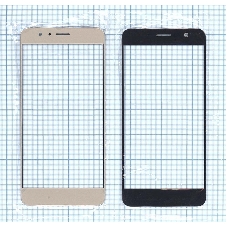 Защитное стекло для Huawei Honor 8 золотистый