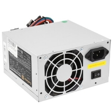Блок питания ExeGate AA400 (EX253682RUS-PC), 400Вт, 80мм, серебряный