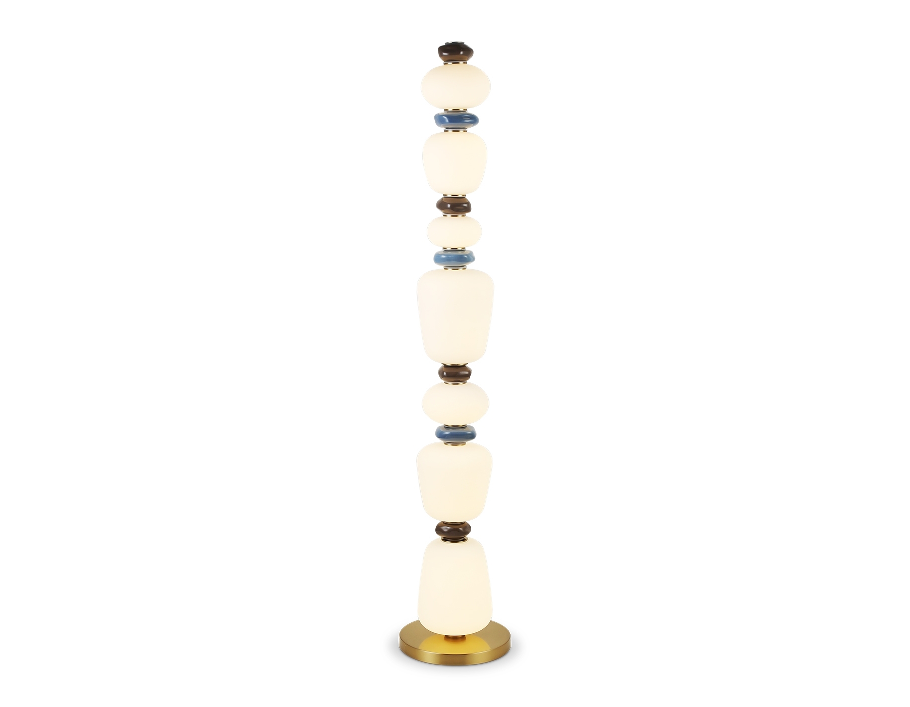 Светильник Ambrella light LH53172 SB/WH бронза/белый 34W 3000K D250*1305