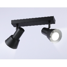 Светильник Ambrella light TA13117/2 BK/WH черный/белый GU10/2 max 12W 350*85*150