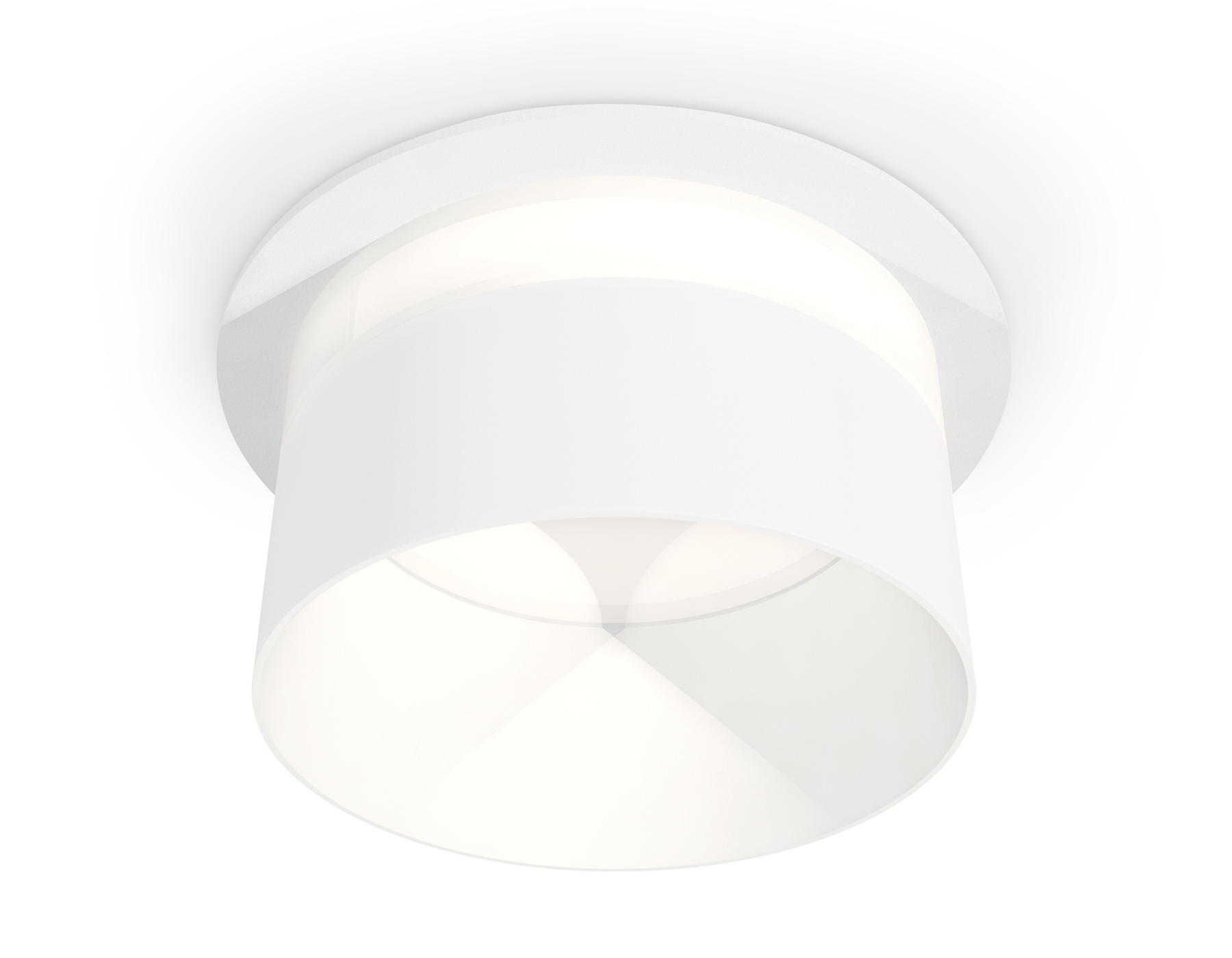 Комплект встраиваемого светильника Ambrella light XC8050016 SWH/FR белый песок/белый матовый GX53 (C8050, N8402)