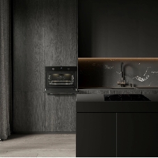 Духовой шкаф Электрический Weissgauff OE 4551 DB Black Edition черный