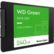 Накопитель SSD WD Green WDS240G3G0A, 240Gb, SATA III, 2.5