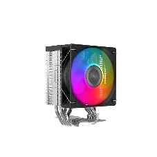 Кулер для процессора SAMA X40L (200W, 4-pin PWM, 133.5мм, 4x6мм, ARGB, 1x100мм, 50.1CFM, 35.2dBA, 2600RPM, S: 1851/1700/1200/115X, AM5/AM4, серебристый)
