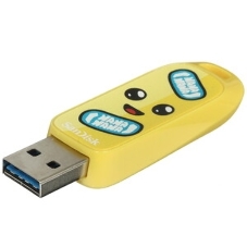 Флешка USB SanDisk Fortnite, Peely Edition 64Gb SDCZIF-064G-G46, USB3.2, желтая