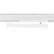 Управляемый светодиодный светильник для шинопровода Magnetic Ambrella light GL1331 WH белый IP20 18W 3000K-6400K 220V 120° 342*25*112 (Без ПДУ)