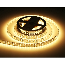 Светодиодная лента Ambrella light GS3601 2835 204Led/ 20W m/ 24V IP20 3000K/ 5000*14*1.2mm (2 конт.)