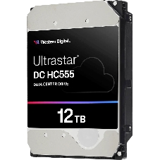 Жесткий диск HDD WD SAS 12Tb Ultrastar DC HC555 7200 12Gb/s 512Mb 1 year warranty