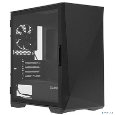 Компьютерный корпус ZALMAN Z1 ICEBERG, MicroATX, черный, WINDOW, 2xCOMBO (3.5
