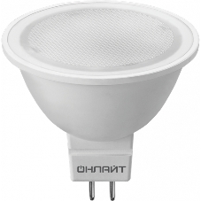 Лампа светодиодная ОНЛАЙТ 61891 OLL-MR16-10-230-6.5K-GU5.3