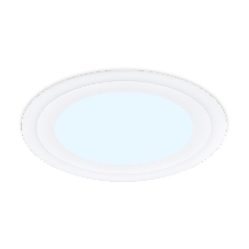 Встраиваемый cветодиодный светильник Ambrella light DCR373 6W+3W 6400K/3000K 85-265V D145*28