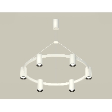 Светильник Ambrella light XB9021101/6 SWH/PBK белый песок/черный полированный MR16 GU5.3 (С9021, N6103)