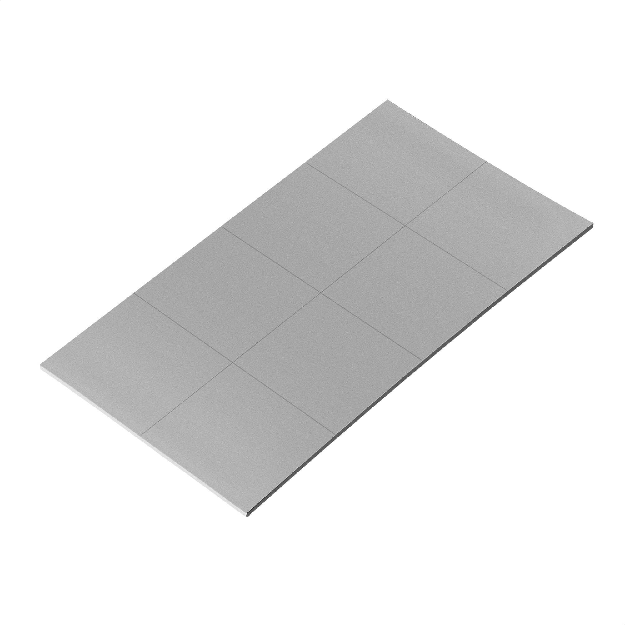 Термопрокладка ExeGate EPG-2WMK (100x100x1.5 mm, 1,7 Вт/ (м•К), теплопроводящая клейкая двухсторонняя, комплект 8шт)