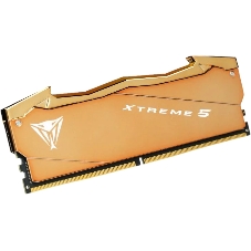 Оперативная память Patriot Viper Xtreme 5 Aurum, DDR5, 32GB (2x16GB), 6000 MHz, CL30, с радиатором, золотистый