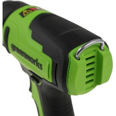 Фен строительный аккумуляторный GreenWorks G24HG, 24V, без АКБ и ЗУ (3400207)