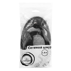 Кабель питания для UPC Gembird/Cablexpert, 1.8м, Schuko-С19, 16А, черный, с заземлением