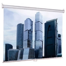 Настенный экран Lumien Eco Picture 120х160см (рабочая область 114х154 см) Matte White восьмигранный корпус, возможность потолочн./настенного крепления, уровень в комплекте, 4:3 (треугольная упаковка)