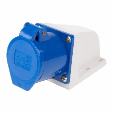 Розетка Rexant 123 стационарная 2Р+РЕ 32А 220В IP44