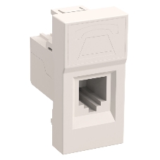 Розетка информационная РКИ-10-00-П RJ-45 UTP кат.5e (на 1 модуль) ПРАЙМЕР белая IEK