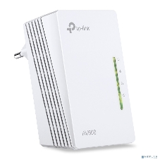 Сетевое оборудование TP-Link TL-WPA4220 300Mbps Wireless AV500 Powerline Extender, 500Mbps Powerline Datarate, 2 10/100Mbps Fast Ethernet ports, HomePlug AV, Plug and Play, WiFi Clone, Single Pack