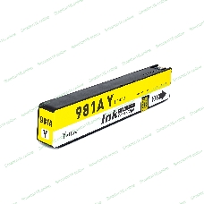 Картридж струйный NVPrint 981A (NV-J3M70A) Yellow для HP PageWide 556/586 (100 мл)