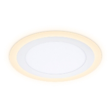 Встраиваемый cветодиодный светильник Ambrella light DCR373 6W+3W 6400K/3000K 85-265V D145*28