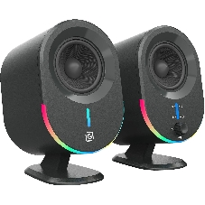Акустическая система Оклик OK-303A 2.0 черный 20Вт BT