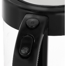 Чайник электрический Bosch TWK70B03 черный, 1.7 л, 2400 Вт, скрытый нагревательный элемент