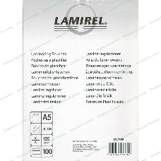 Пленка для ламинирования Lamirel LA-7866101 А5 125мкм 100 шт.