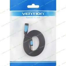 Кабель-удлинитель Vention USB 3.0 AM/AF - 1,5 м плоский VAS-A13-B150