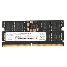 Оперативная память NETAC Basic, DDR5, 16GB (1x16GB), 4800MHz, CL40, SO-DIMM