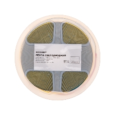 Лента светодиодная Rexant 24В, COB 10Вт/м, 384 LED/м, 4000K, 8мм, 5м, IP20