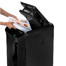 Шредер Fellowes AutoMax 350C (секр.P-4)/фрагменты/350лист./68лтр./скрепки/скобы/пл.карты/CD