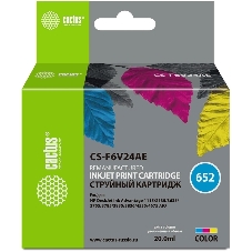 Картридж струйный Cactus CS-F6V24AE 652 многоцветный (300 стр.) (200мл) для HP DeskJet Ink Advantage 1115/2135/3635