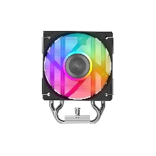 Кулер для процессора SAMA X40L (200W, 4-pin PWM, 133.5мм, 4x6мм, ARGB, 1x100мм, 50.1CFM, 35.2dBA, 2600RPM, S: 1851/1700/1200/115X, AM5/AM4, серебристый)