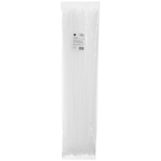 Стяжки Cablexpert NYT-550x7.6 пластиковые 550 мм х 7,6 мм, белые (100 шт.)