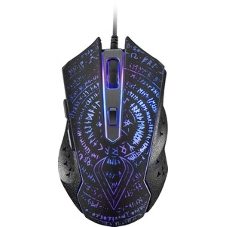 Мышь проводная Qumo Valhalla M35 черный, 3200 dpi, USB, кнопки - 6
