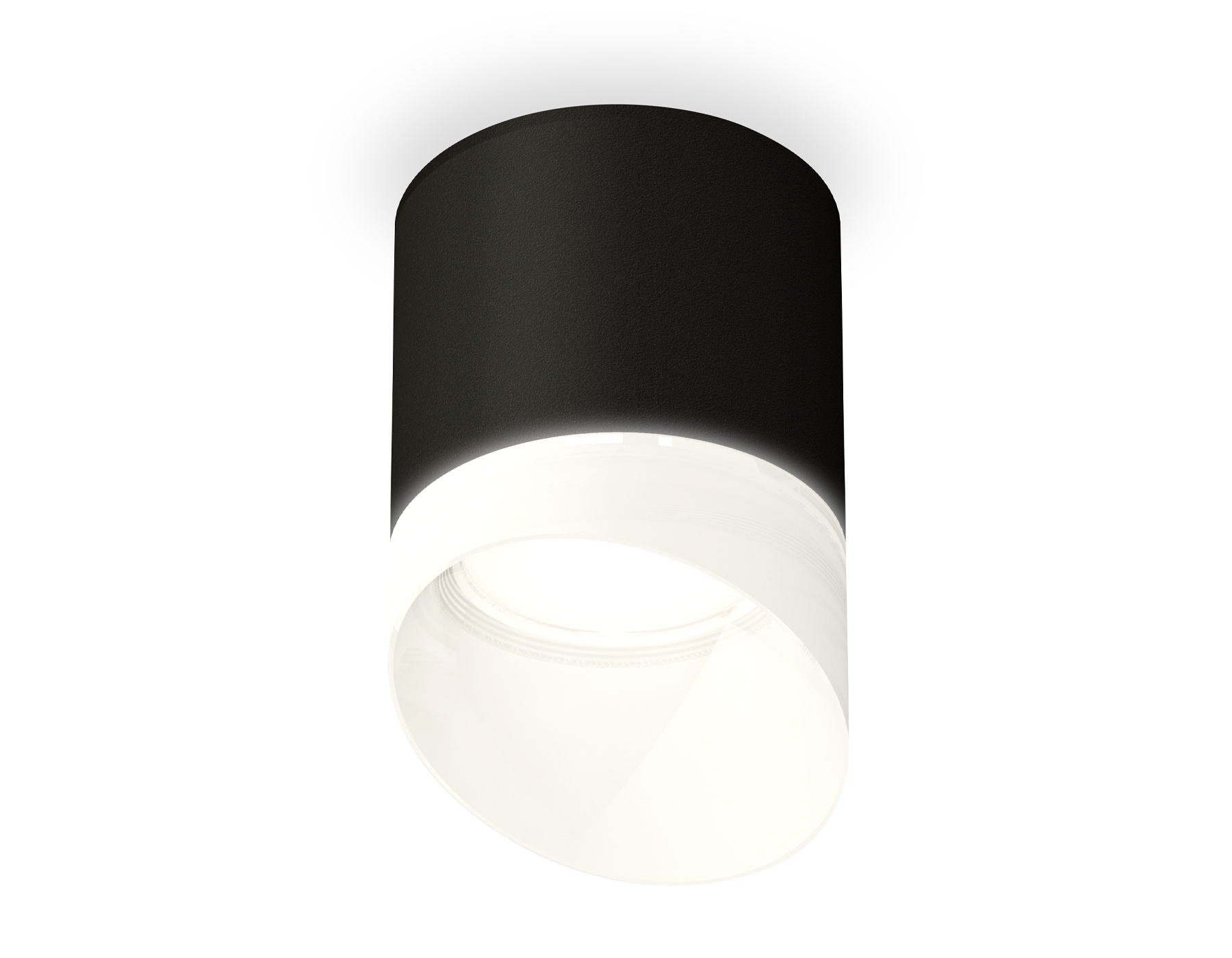 Светильник Ambrella Light XS7402036 SBK/FR черный песок/белый матовый MR16 GU5.3 (C7402, N7175)