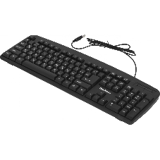 Клавиатура проводная Defender Office HB-910 RU, USB, черный