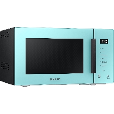 Микроволновая печь Samsung MG23T5018AN/BW голубой, 23 л, 800 Вт, переключатели - сенсор