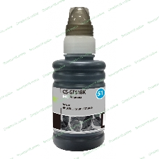 Чернила Cactus CS-GT51BK черный 100мл для HP Deskjet GT
