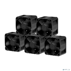 Комплект вентиляторов для корпуса Arctic S4028-6K (5 шт.) черный, 40 мм, 6000 об/мин, 4 pin